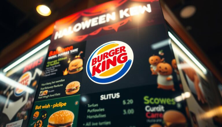 burger king halloween menu