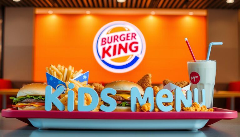 burger king kids menu