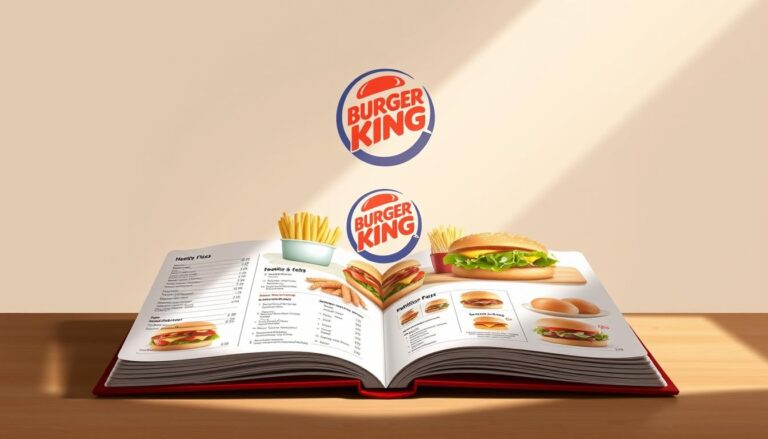 burger king nutritional menu