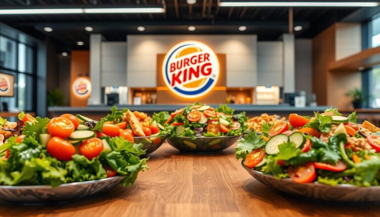 burger king salad menu