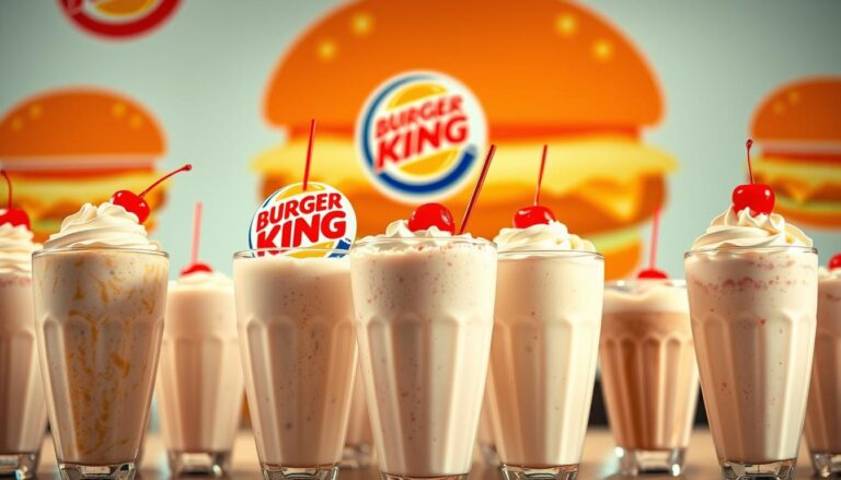 burger king shakes menu